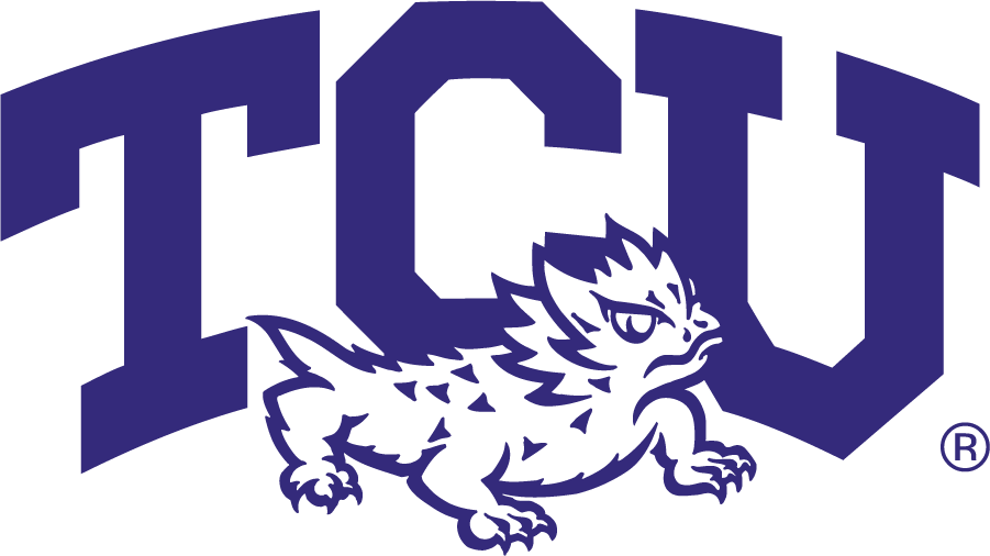 TCU Horned Frogs 1997-2005 Secondary Logo v2 diy DTF decal sticker